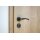 Stainless Steel Door Handle Kerry in Black