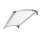 Schartec Aluminium Canopy L A-L with LED Lighting 1400 x 1000 mm