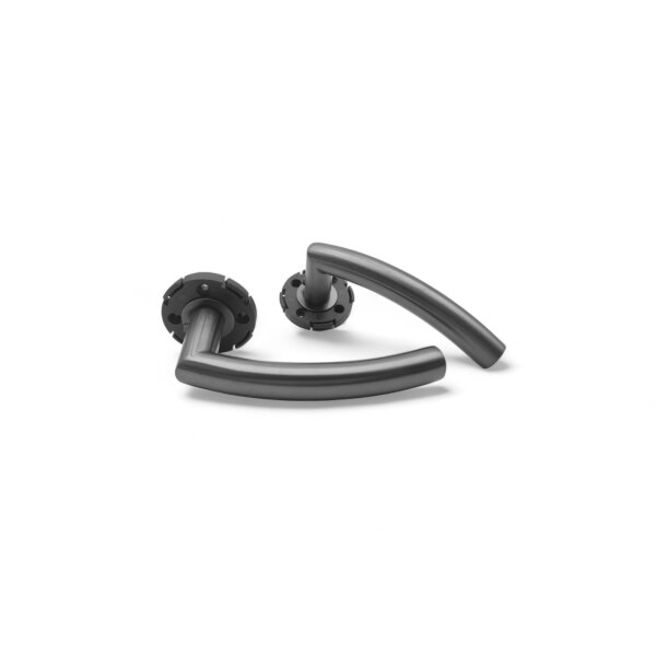 WC Lever Handle Set Marilyn in Anthracite