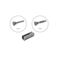 WC Lever Handle Set Marilyn in Anthracite
