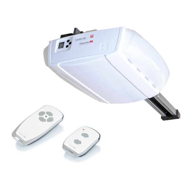 Marantec Comfort 360 bi-linked Garage Door Opener with K-Rail