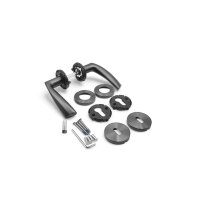 Stainless Steel Door Handle Kerry in Anthracite