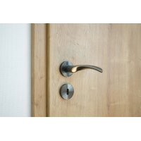 Stainless Steel Door Handle Kerry in Anthracite
