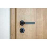 WC Lever Handle Set Dalia in Black