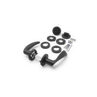 WC Lever Handle Set Kerry in Black