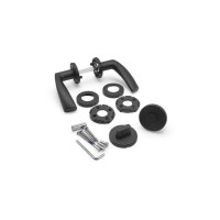 WC Lever Handle Set Kerry in Black