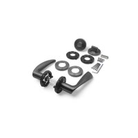 WC Lever Handle Set Kerry in Anthracite