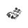 WC Lever Handle Set Kerry in Anthracite