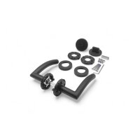 WC Lever Handle Set Riley in Black