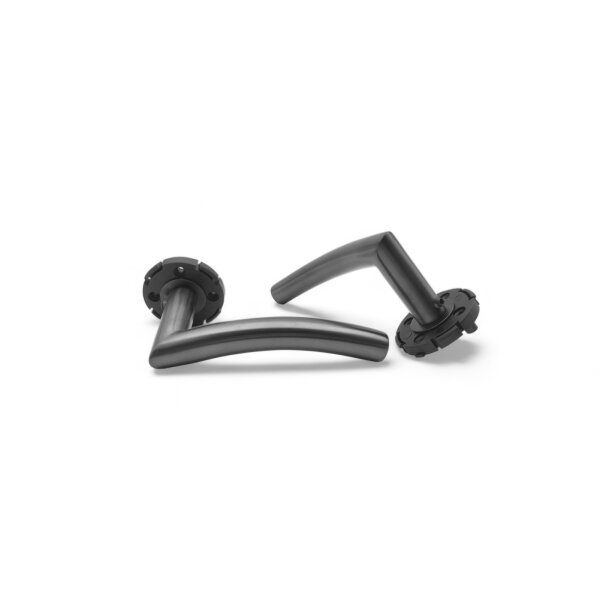 WC Lever Handle Set Riley in Anthracite
