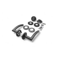 WC Lever Handle Set Riley in Anthracite