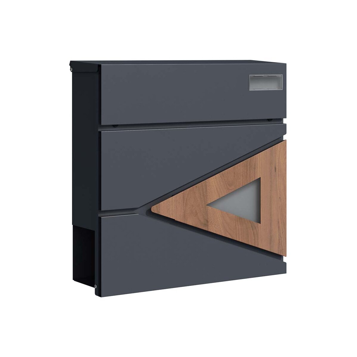Timber Letterbox Insert Schartec Wood Design Letterbox SPB8 wall mounted Mailbox Post Box Let