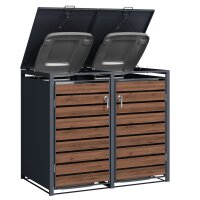 Schartec Bin Store Dark Wood Design SMB3-2