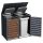 Schartec Bin Store Dark Wood Design SMB3-2