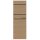 Schartec Wood Design Free-Standing Letterbox with Newspaper Compartment SPB-11