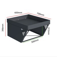 Schartec Lawn Mower Robot Garage with Plant Roof