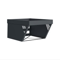 Schartec Lawn Mower Robot Garage with Plant Roof