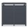 Schartec Bin Store 2-Pack Wood Design with Plant Roof SMBF1-2-H