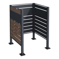 Schartec Bin Enclosure 3-Sides SMV-3