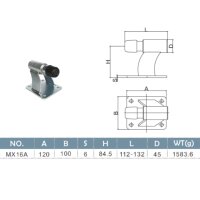 Schartec Gate Stopper with Spring Damper