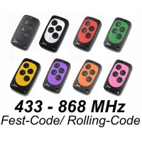 Schartec Universal Remote Control TOP01 433 MHz - 868 MHz...