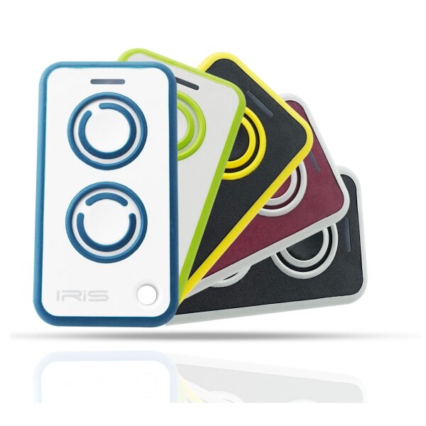 Schartec Universal Remote Control Iris 433 - 868 MHz Fixed & Rolling Code - many colors