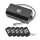 Schartec Universal Receiver Set 433 MHz incl. 5 Remote Controls