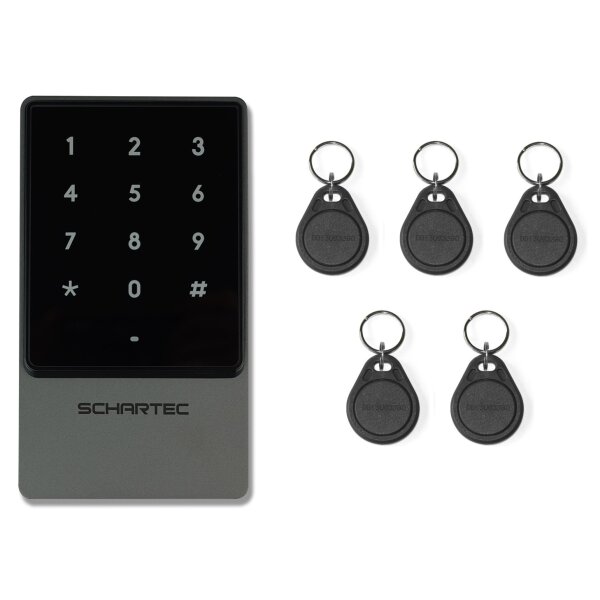 Schartec Universal Code Keypad Sky Touch incl. 5 Transponders