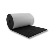 2x Garage Wall Protector 2 m Long Black