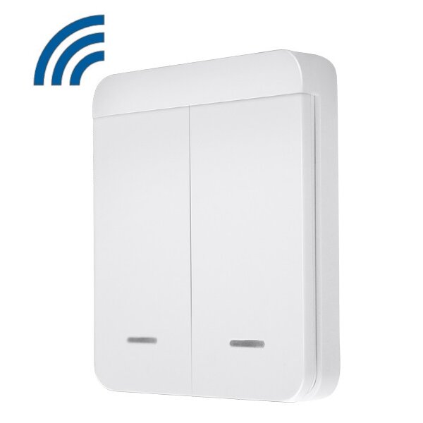 2-Channel Wireless Indoor Push Button for Sommer 868 MHz