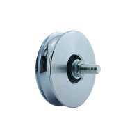 Sliding Gate U-Groove Track and Roller Set – up to 4m