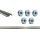Sliding Gate U-Groove Track and Roller Set – up to 5m