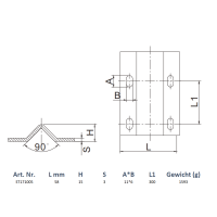 Sliding Gate V-Groove Track and Roller Set – up to 4m