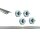 Sliding Gate V-Groove Track and Roller Set – up to 4m