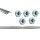 Sliding Gate V-Groove Track and Roller Set – up to 5m
