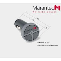 Marantec Digital 323 Remote Control with 868.3 MHz for Cigarette Lighter Socket
