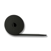 Garage Wall Protector 2 m Long Black
