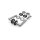 Salvador Stainless Steel Door Handle Silver Finish