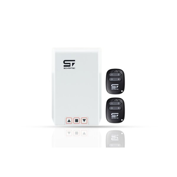 Schartec Roller Shutter Controller with Radio Receiver incl. 2 Remote Controls