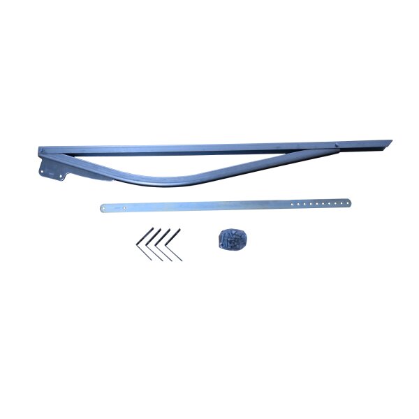 Universal canopy bow arm KTAF 1 suited for most canopy doors
