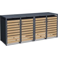Schartec Wheelie Bin Box – Wood Design SMB1-4