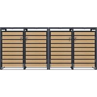 Schartec Wheelie Bin Box – Wood Design SMB1-4