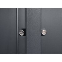 Triple Wheelie Bin Storage Unit Anthracite Grey SMB2-3