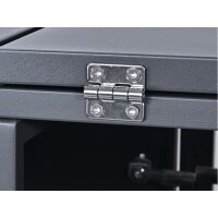 Triple Wheelie Bin Storage Unit Anthracite Grey SMB2-3