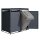 Schartec Bin Store 4-Pack Anthracite with Plant Roof SMBF1-4-A