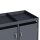 Schartec Bin Store 4-Pack Anthracite with Plant Roof SMBF1-4-A