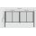 Double-Leaf Swing Gate in Anthracite 1200 x 3000 mm
