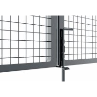 Double-Leaf Swing Gate in Anthracite 1200 x 4000 mm