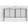 Double-Leaf Swing Gate in Anthracite 1200 x 4000 mm