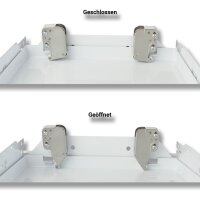 White metal access panel 500 x 500 mm